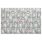 Einhorn-Liebe-Indigo-Persimmon Stoff (Fat Quarter (45,7 x 55,9 cm))