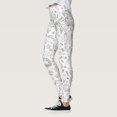Einhorn-Liebe Leggings (Links)