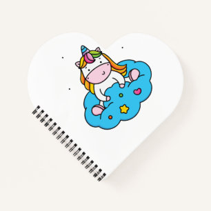 Einhorn-Liebe Notizblock