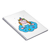 Einhorn-Liebe Notizblock (Rechte Seite)