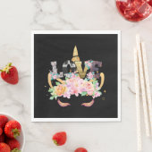 EINHORN LIEBE SERVIETTE (Beispiel)