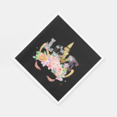 EINHORN LIEBE SERVIETTE (Ecke)