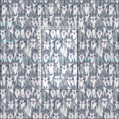 Einhorn-Liebe Stoff (Kachel)