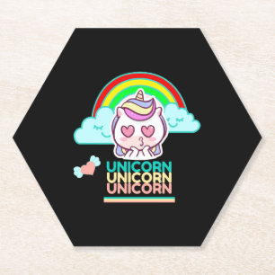 Einhorn-Liebe Untersetzer
