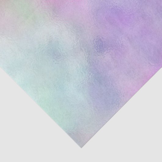Einhorn Lila Pink Aqua Seidenpapier (Detail)