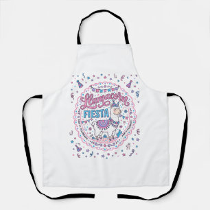 Einhorn Llamacorn Fiesta Spielerei Shirt Grafik_1 Schürze