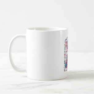 Einhorn Macaron Magie Farbige Marktplatz Kunst Kaffeetasse