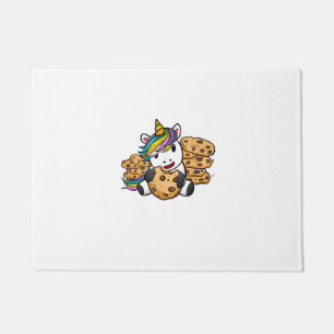 Einhorn-Mädchen-Cookies Geschenk Liebe Großartig L Fußmatte