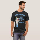 Einhorn-Mädchen T-Shirt (Vorne ganz)