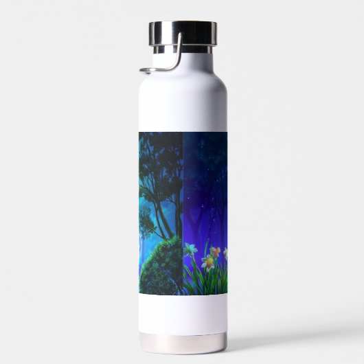 Einhorn Magic Moonlight Forest Name Trinkflasche (Rechts)