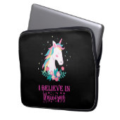 EINHORN MAGIE LAPTOPSCHUTZHÜLLE (Vorderseite Links)