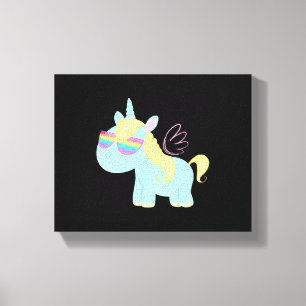 Einhorn Magie        Leinwanddruck