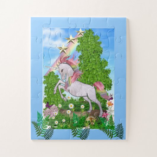 Einhorn-Magie-Puzzle Puzzle (Vertikal)