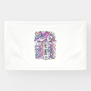 Einhorn Magisch, aber Mach es Kleinlich Geschenkid Banner