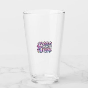 Einhorn Magisch aber Mach es Kleinlich Geschenkide Glas