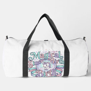 Einhorn Magisch Seit Geburt Original Grafik T-Shir Duffle Bag