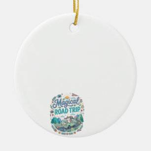Einhorn Magische Reise Druckfertige POD Kunst_ Keramik Ornament