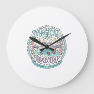 Einhorn Magische Reise Original Grafik T-Shirt Des Große Wanduhr