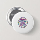 Einhorn Magisches Kleines Squad POD Bereit Apparel Button (Vorne & Hinten)