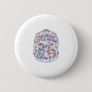 Einhorn Magisches Kleines Team Grafikdesign Produk Button