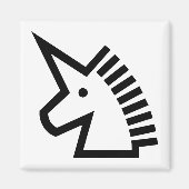 Einhorn Magnet (Vorne)