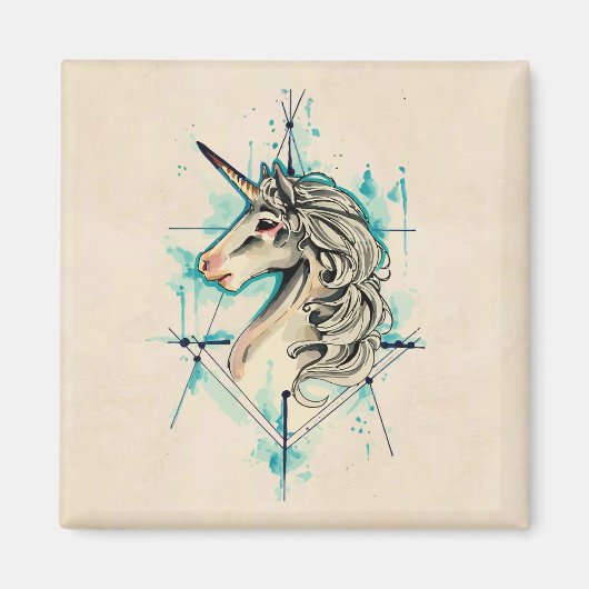 Einhorn Magnet (Vorne)