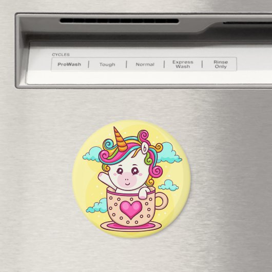 Einhorn Magnet (In Situ (Geschirrspüler))