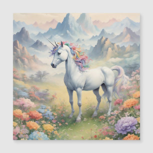 Einhorn-Magnetkarte Magnetkarte
