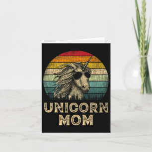 Einhorn Mama Einhornliebhaber Mama Muttertag Vinta Karte