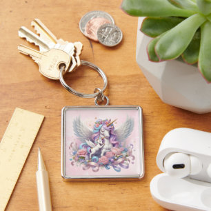 Einhorn Mama & Kind Schlüsselanhänger