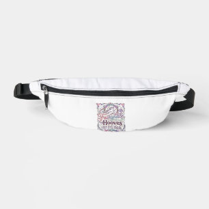 Einhorn Märchen Hufe Original Merch Design_1 Bauchtasche