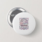 Einhorn Märchen Hufe Original Merch Design_1 Button (Vorne & Hinten)