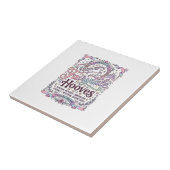 Einhorn Märchen Hufe Original Merch Design_1 Fliese (Seite)