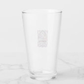 Einhorn Märchen Hufe Original Merch Design_1 Glas (Rückseite)