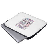 Einhorn Märchen Hufe Original Merch Design_1 Laptopschutzhülle (Vorne Knopf)