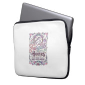 Einhorn Märchen Hufe Original Merch Design_1 Laptopschutzhülle (Vorderseite Links)