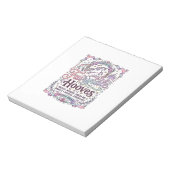 Einhorn Märchen Hufe Original Merch Design_1 Notizblock (Rotiert)