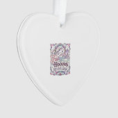 Einhorn Märchen Hufe Original Merch Design_1 Ornament (Vorderseite)