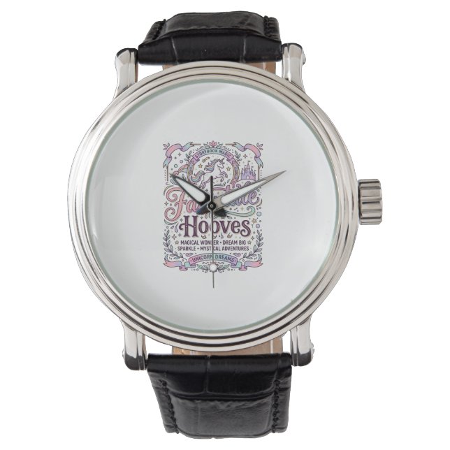 Einhorn Märchenhufe Original Merch Design_1 Armbanduhr (Vorderseite)