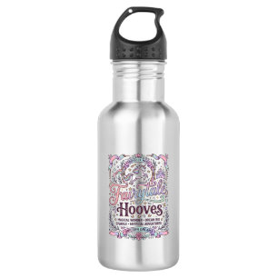 Einhorn Märchenhufe Original Merch Design_1 Edelstahlflasche