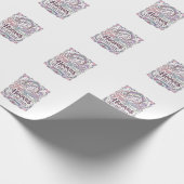 Einhorn Märchenhufe Original Merch Design_1 Geschenkpapier (Ecke)