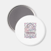 Einhorn Märchenhufe Original Merch Design_1 Magnet (Vorderseite/Rückseite)