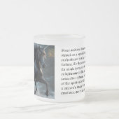 Einhorn Mattglastasse (Mittel)