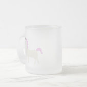 Einhorn Mattglastasse (Vorderseite Links)