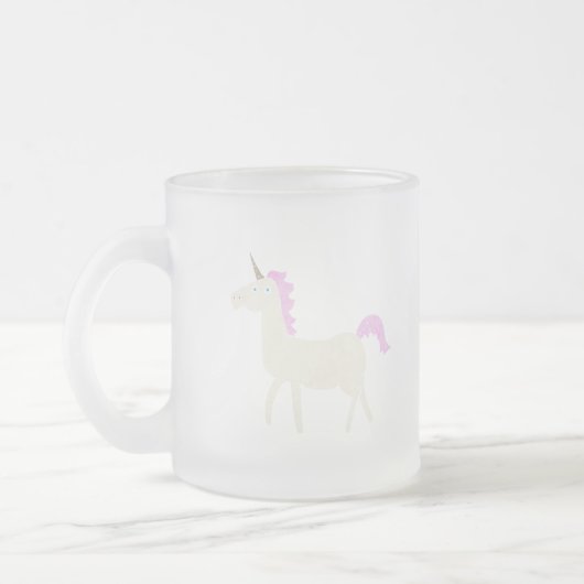 Einhorn Mattglastasse (Links)