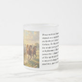 Einhorn Mattglastasse (Mittel)