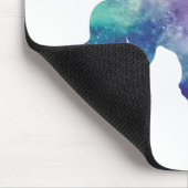 Einhorn-Mausunterlage Mousepad (Ecke)