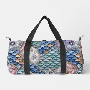 Einhorn-Meerjungfrau Märchenhafte Whimsical-Reis Duffle Bag