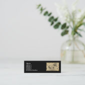 Einhorn Mini Visitenkarte (Stehend Vorderseite)