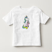 Einhorn mit Bubble Tee (Vorderseite)